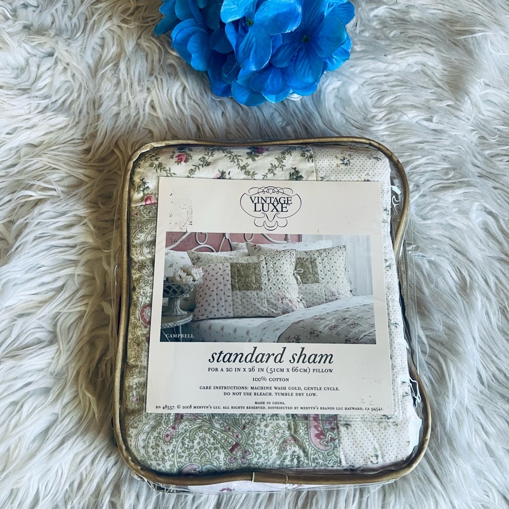 Vintage Luxe Bohemian Standard Sham